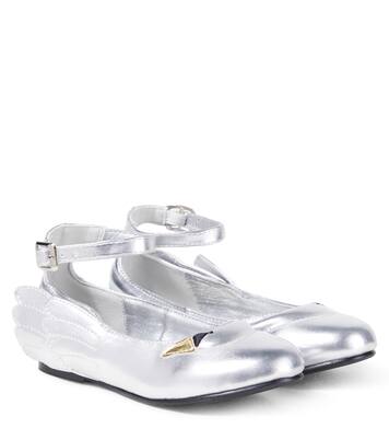 Metallic ballet flats | Stella McCartney Kids