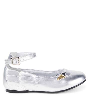 Metallic ballet flats | Stella McCartney Kids