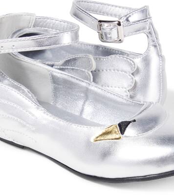 Metallic ballet flats | Stella McCartney Kids