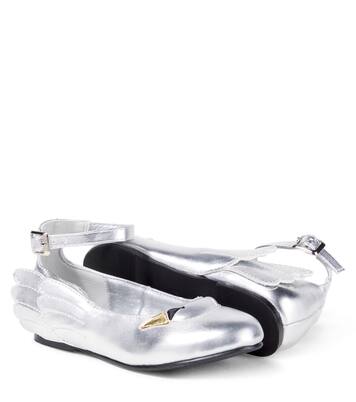 Metallic ballet flats | Stella McCartney Kids