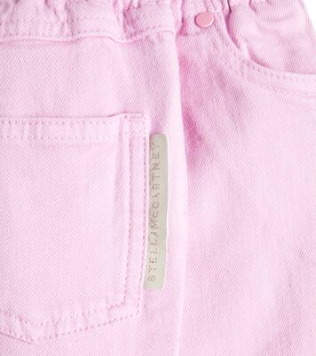 Baby scalloped cotton-blend pants | Stella McCartney Kids
