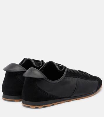 Tennis suede-trimmed sneakers | Jacquemus
