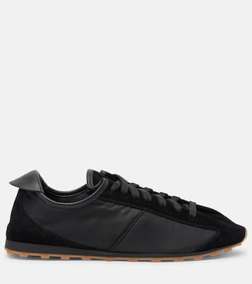 Tennis suede-trimmed sneakers | Jacquemus