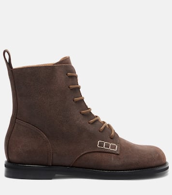 Schnürstiefel aus Veloursleder | JW Anderson