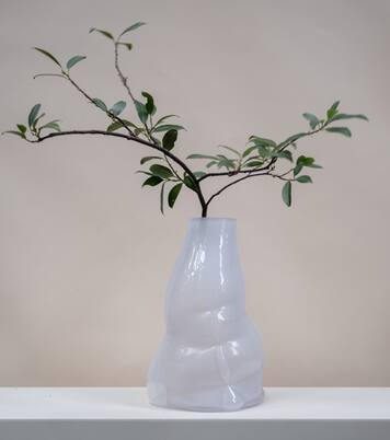 Flow Large glass vase | Milena Kling