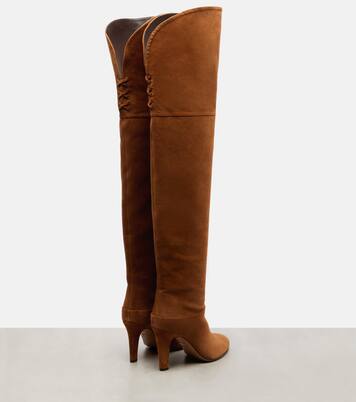 Cuissardes Eve 85 en daim  | Chloé