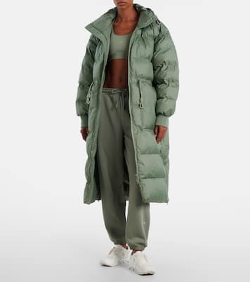 Hooded puffer coat | Adidas by Stella McCartney