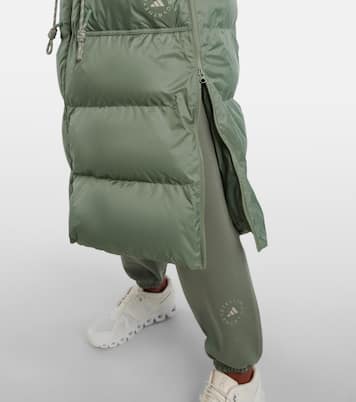 Hooded puffer coat | Adidas by Stella McCartney