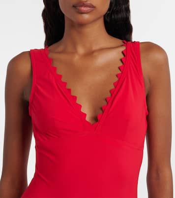 Inés scalloped swimsuit | Karla Colletto