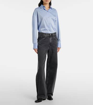 Low Curve low-rise wide-leg jeans | Agolde