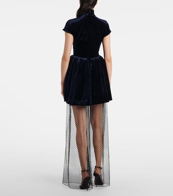 Minikleid aus Samt | Alaïa