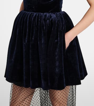 Minikleid aus Samt | Alaïa