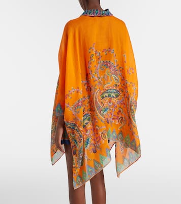 Oversize-Hemd aus Ramie | Etro