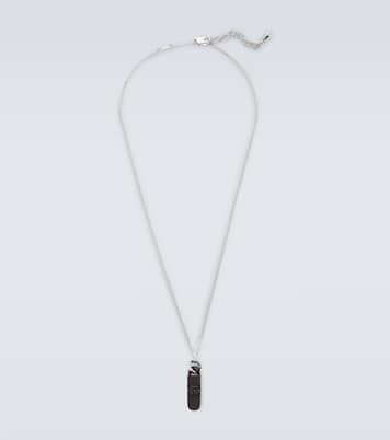 Interlocking G sterling silver pendant necklace | Gucci