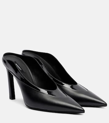 Mules Spiky 95 aus Leder mit Lackleder | Givenchy