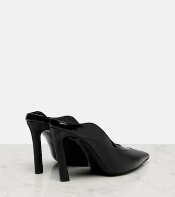 Mules Spiky 95 aus Leder mit Lackleder | Givenchy