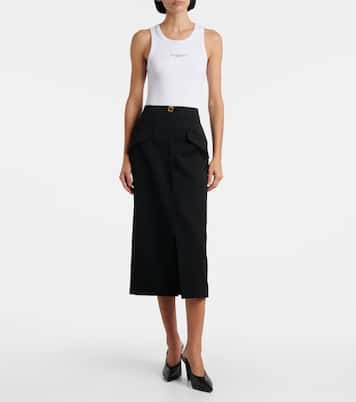 Mules Spiky 95 aus Leder mit Lackleder | Givenchy