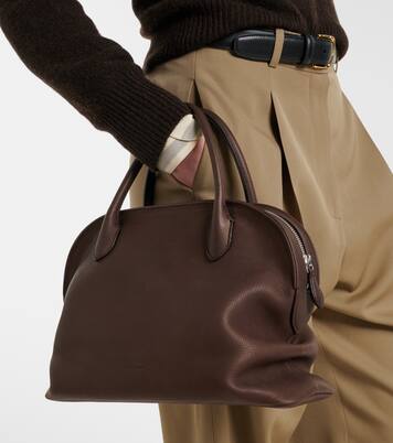 Agnes 12 Medium leather tote bag | The Row