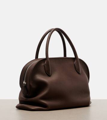 Agnes 12 Medium leather tote bag | The Row