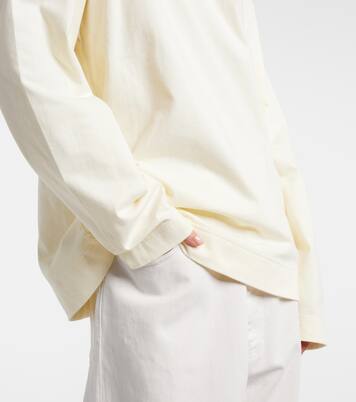 Cotton jersey turtleneck top | Phoebe Philo