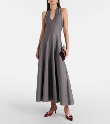 Mayjou 50 crystal-embellished satin mules | Manolo Blahnik