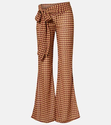 Bowie printed flared pants | Bananhot