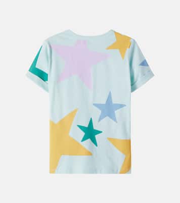 Camiseta de jersey de algodón estampada | Stella McCartney Kids