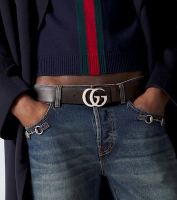 Ceinture Flat Marmont en cuir  | Gucci