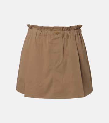 Cotton twill skort | Vince
