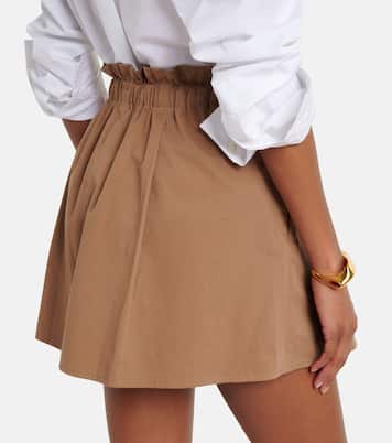Cotton twill skort | Vince