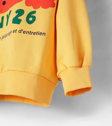 Printed cotton jersey sweatshirt | Tinycottons