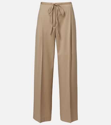 Pantalon ample en laine vierge | Róhe