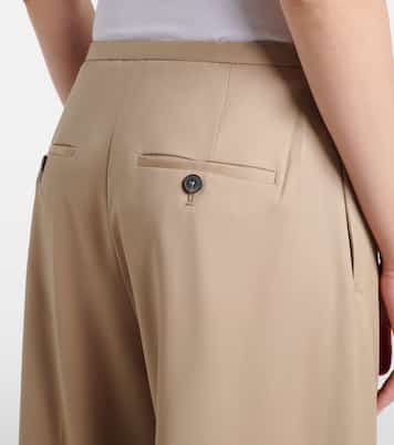 Pantalon ample en laine vierge | Róhe
