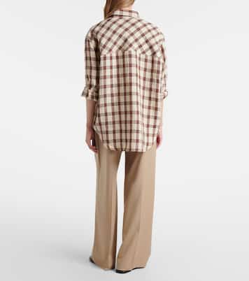 Pantalon ample en laine vierge | Róhe