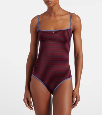 Striped swimsuit | Prada