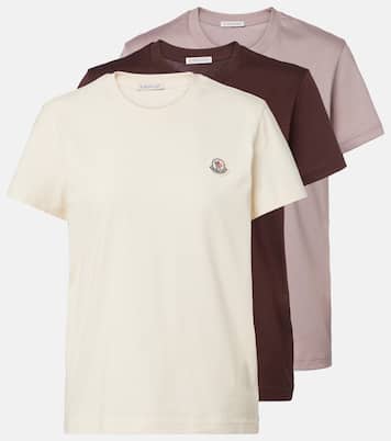 Set aus drei T-Shirts aus Baumwoll-Jersey | Moncler