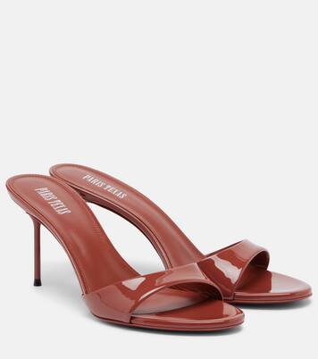 Lidia patent leather mules | Paris Texas