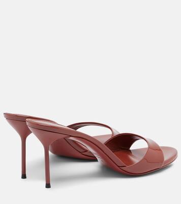 Lidia patent leather mules | Paris Texas