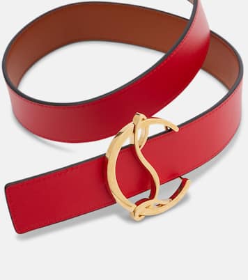 CL Logo reversible leather belt | Christian Louboutin