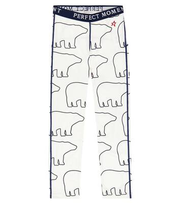 Printed fleece leggings | Perfect Moment Kids