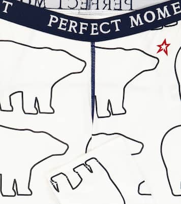 Printed fleece leggings | Perfect Moment Kids
