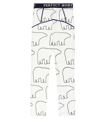 Printed fleece leggings | Perfect Moment Kids