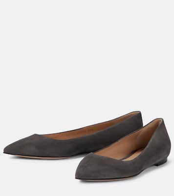 Gianvito suede ballet flats | Gianvito Rossi