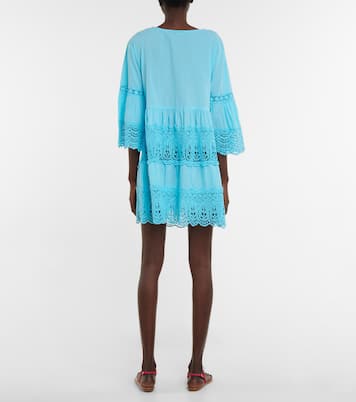 Cafetan Vanessa brodé en coton | Melissa Odabash