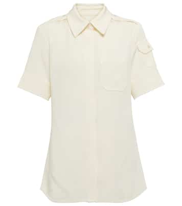 Hemd aus Crêpe | Victoria Beckham