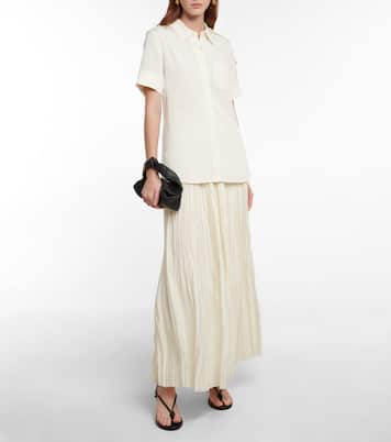 Hemd aus Crêpe | Victoria Beckham