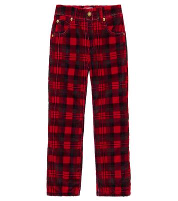 Plaid cotton pants | ERL Kids