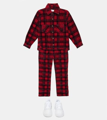 Plaid cotton pants | ERL Kids