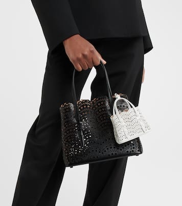 Mina Mini leather crossbody bag | Alaïa