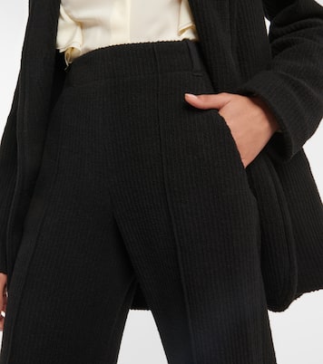 Pantalon évasé en laine vierge | Chloé
